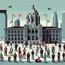 Street clashes erupt in Minneapolis as pro- and anti-ICE rallies collide amid federal crackdown