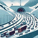 Atasco Vacacional en el Túnel de Gotardo: Colas de Seis Kilómetros Paralizan la Principal Ruta Norte-Sur de Suiza