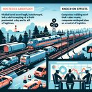 Sabotaje en la línea ferroviaria Varsovia-Lublin interrumpe viajes y desata operativo de seguridad