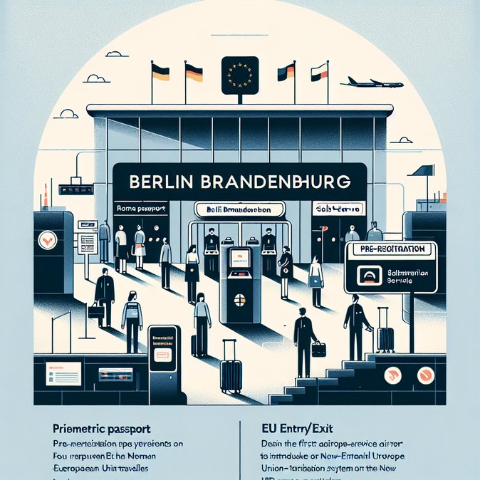 Berlin Brandenburg Airport switches on EES self-service kiosks for third-country nationals