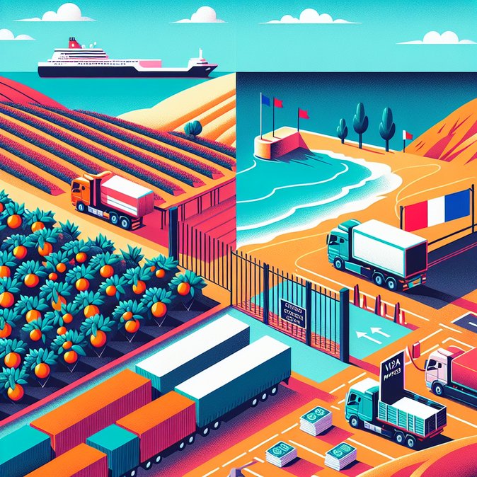 Visa Logjam at French Consulate Strands Moroccan Truckers, Threatening EU-Maghreb Supply Chains