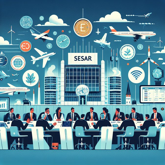 Aviation bodies in Brussels urge EU to keep funding the Digital European Sky