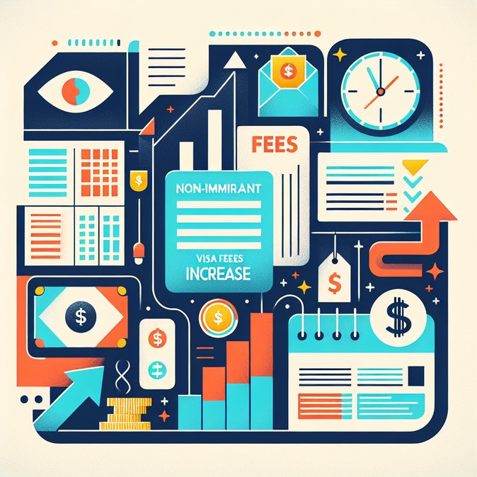 Non-immigrant visa application fees rise May 30 — visitor visa now US $185, worker categories US $205