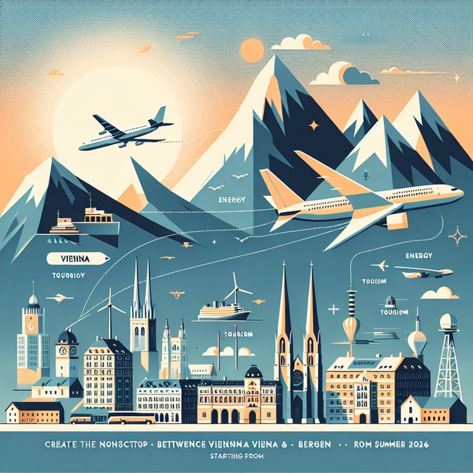 Austrian Airlines to open Vienna–Bergen route as Nordics demand surges