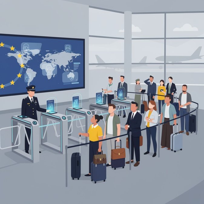 EU Rejects Calls to Suspend Biometric Entry/Exit System Despite Airport Queue Woes