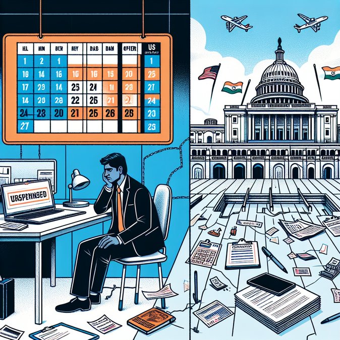 US H-1B Visa Interviews for Indians Pushed to 2027, Creating Mobility Logjam