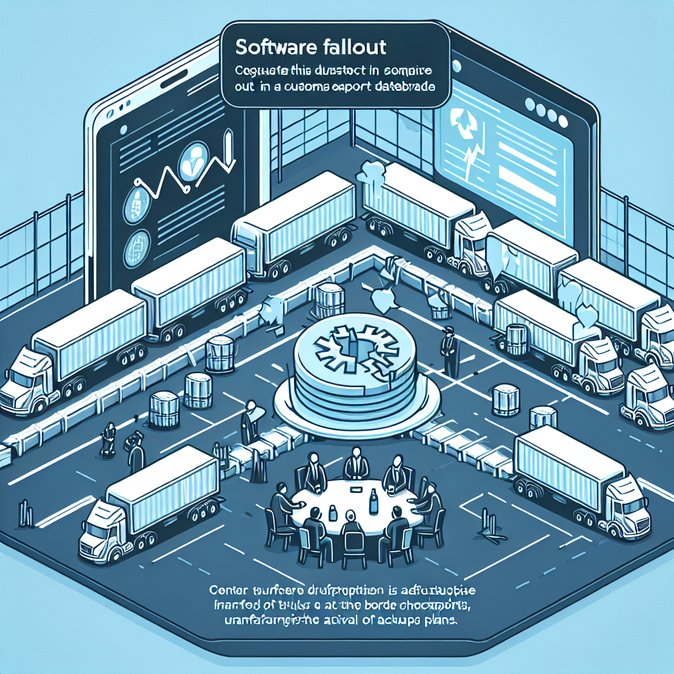 Polish Customs Database Outage Halts Freight at Three Ukraine–Poland Crossings