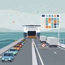 Salvador ferry operator issues 9 October bulletin and suspends heavy-vehicle crossings during peak holiday hours