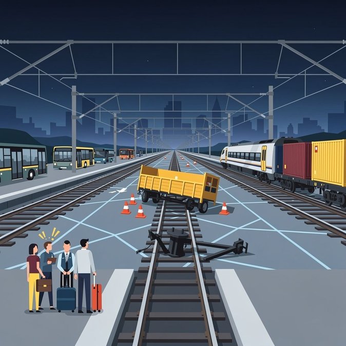 Derailment Extends Cologne–Aachen Rail Closure, Disrupting Business Travel in NRW