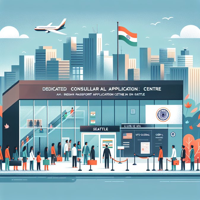 Indian Consulate Opens One-Stop Application Centre in Seattle