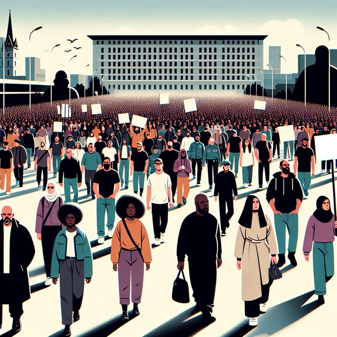 Protesters rally against Belgium’s plan to build its largest migrant detention centre