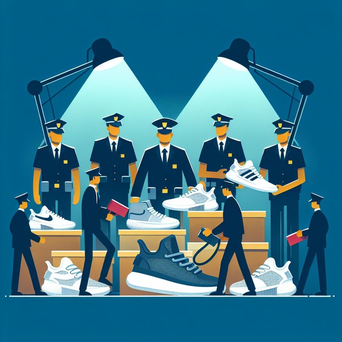 Operation ‘Hot Shoes’ nets HK$10 m in fake sneakers at border