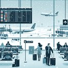 La tormenta de nieve paraliza cientos de vuelos en principales aeropuertos de EE. UU.