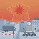 El prefecto de Lot activa restricciones de emergencia mientras el departamento se encuentra en alerta roja por calor