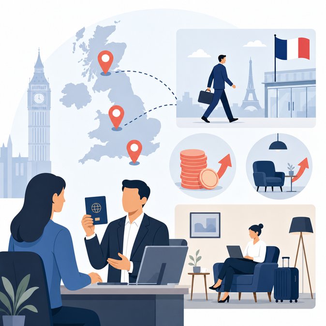 France updates UK visa outsourcing: new TLScontact fees and appointment rules