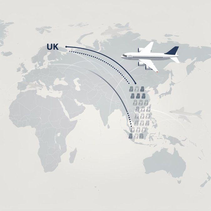 Airlines add 18 % more seats on India–UK routes as travellers pivot from Asia