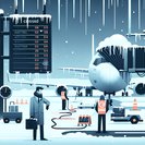 Tempête de glace : fermeture de l'aéroport de Berlin BER – vols vers Vienne annulés ou menacés