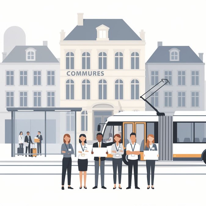 One-day public-sector strike in Brussels disrupts visas, welfare offices and urban transport