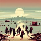 Four Australian women and nine children leave Syrian detention camp, raising repatriation dilemma