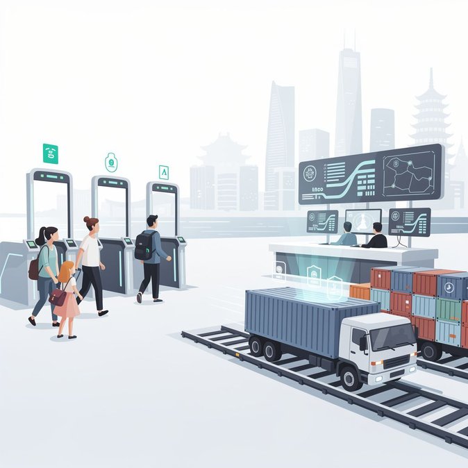Xinhua en lumière : la Chine accélère le déploiement de la « frontière intelligente » pour répondre à une demande de voyages record