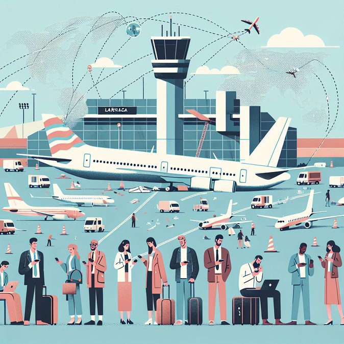 Middle-East fallout still grounds 38 Larnaca flights as Israel, Lebanon and Gulf routes stay suspended