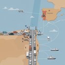 Thousands of migrants breach Ceuta border, forcing ad-hoc closures and disrupting cross-Strait summer traffic