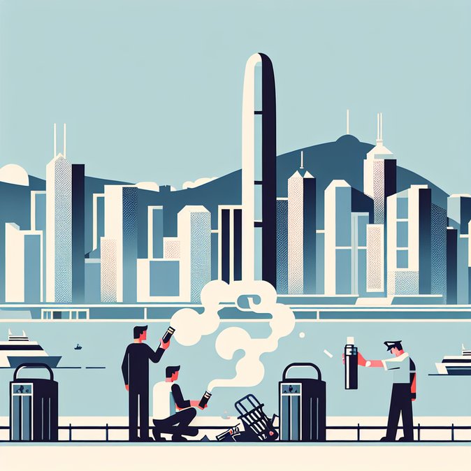 Strict public-place vape ban takes effect 30 April – travellers risk on-the-spot HK$3,000 fines