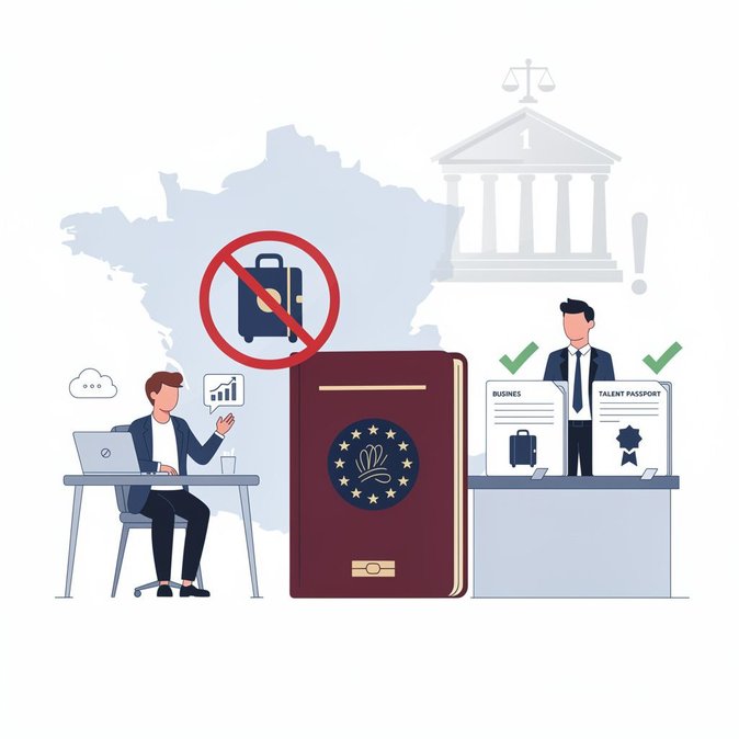 Capstan bulletin clarifies that French Visitor-Visa holders cannot perform professional activity