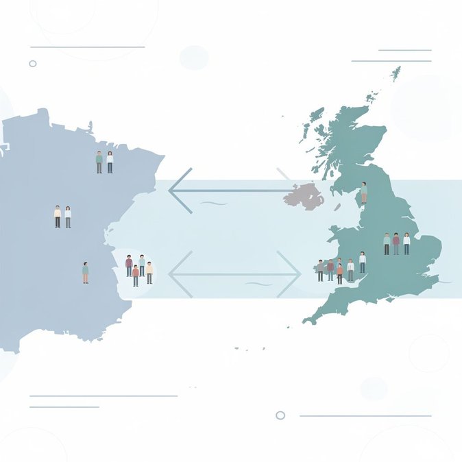 Le projet pilote « un entrant, un sortant » entre le Royaume-Uni et la France dépasse les 1 100 transferts dans chaque sens, révèlent de nouvelles statistiques