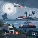 Severe Storm Grounds Flights and Disrupts Supply Chains across Western Australia