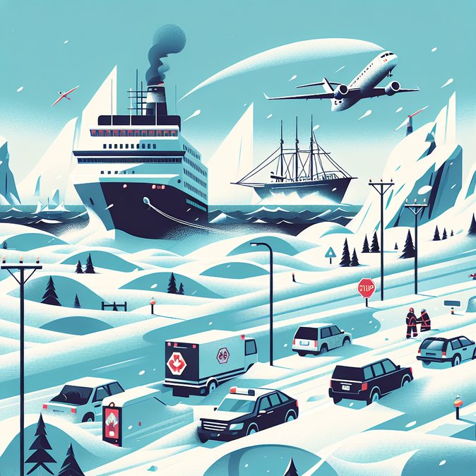 大西洋加拿大迎战“2026暴风雪” 北上引发出行混乱