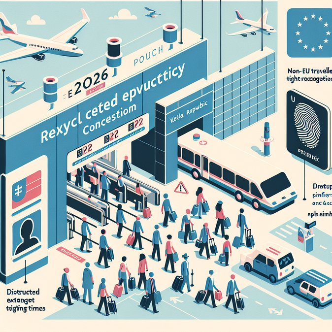 EU Airlines Push to Delay New Biometric Border Checks; Prague Airport Prepares Contingency Plans