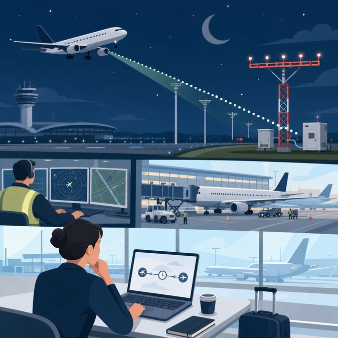Zurich Airport Schedules Extra Calibration Flights, Potential Night-Time Noise and Slot Adjustments