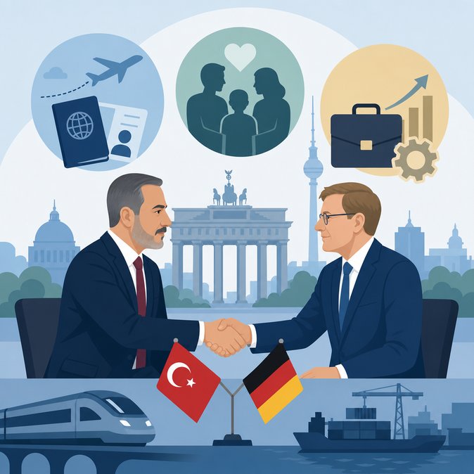 Türkiye–Germany Strategic Dialogue meeting set to tackle mobility irritants