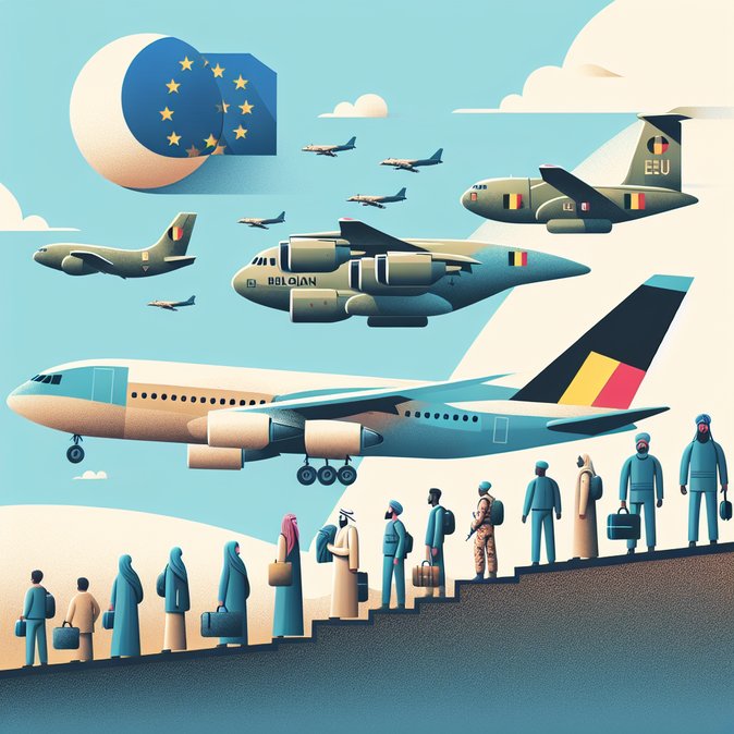 Belgium Completes Emergency Repatriation of 432 Citizens from the Middle East