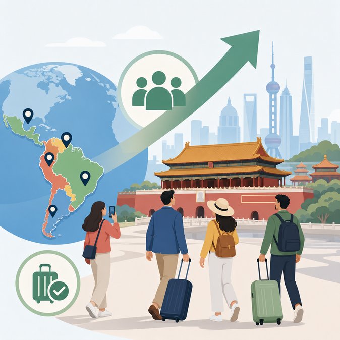 China’s Visa-Free Policy for Five South American Countries Celebrates First Anniversary with 50 % Surge in Arrivals