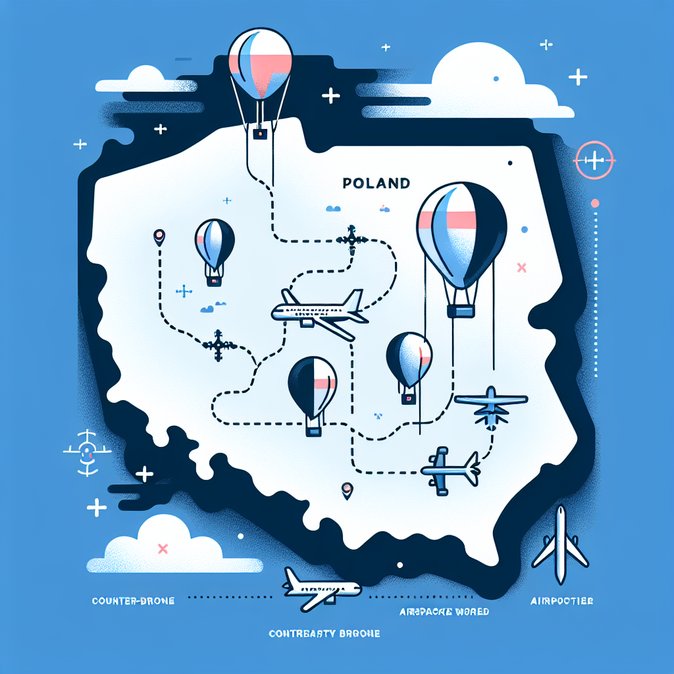 Smuggling balloons from Belarus trigger temporary flight restrictions over north-east Poland