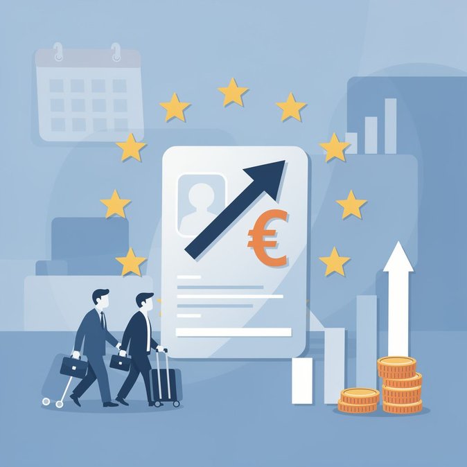 Réunion du groupe de travail sur les visas de l'UE à Bruxelles : proposition d'augmentation des frais à l'étude — quelles conséquences pour les voyageurs allemands ?
