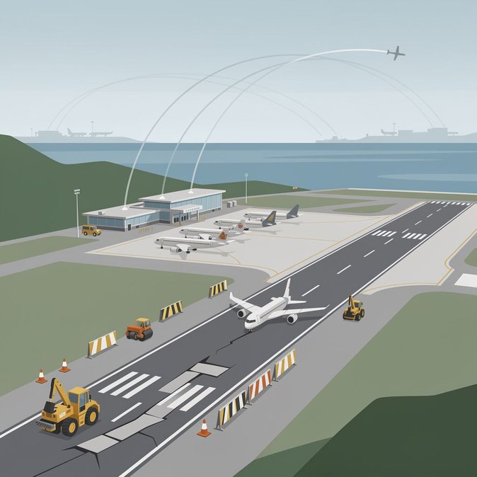 Aena Launches €16 Million Tender to Rebuild San Sebastián Airport Runway—40-Day Closure Planned for 2028