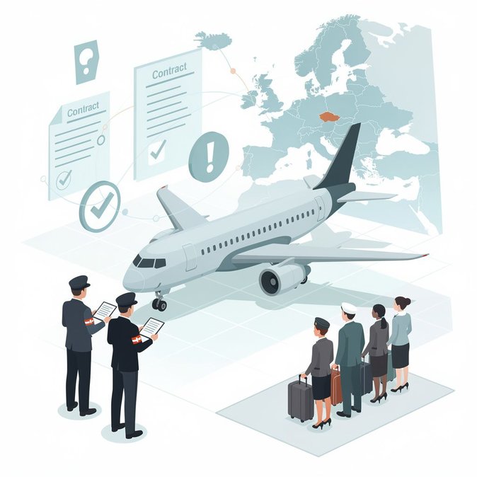 German Customs and European Labour Authority Sweep Airports for Wet-Lease Labour Violations