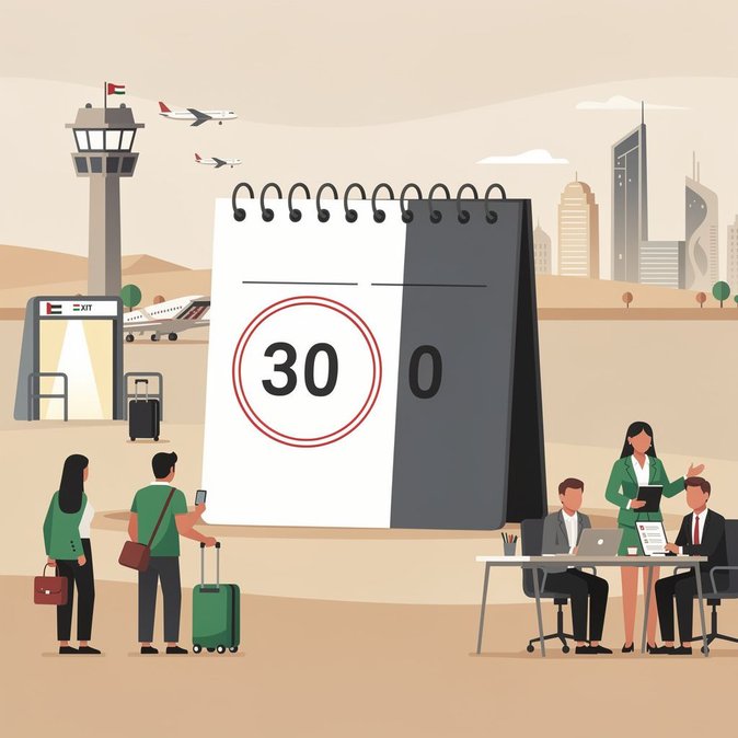 30-Day UAE Visa Amnesty Ends – Overstayers Have Until Midnight 9 July to Act