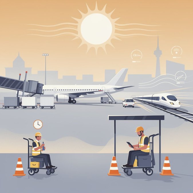 Bélgica reactiva el plan nacional contra el calor y emite recomendaciones para viajeros y trabajadores al aire libre