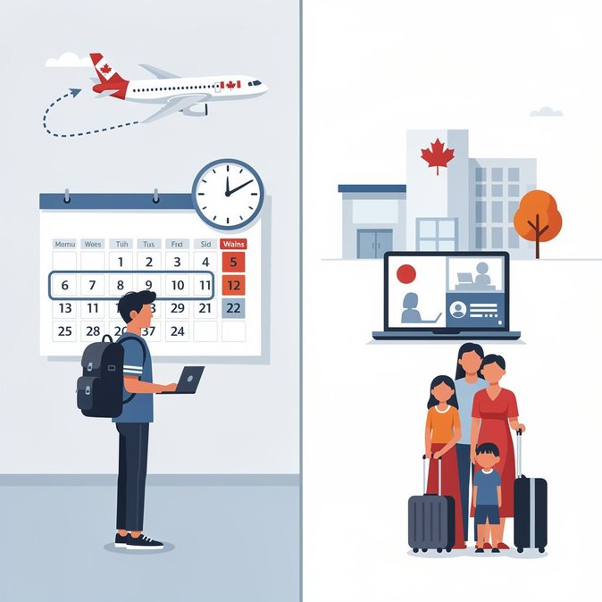 IRCC figures show Indian study-permit processing stretches to 8 weeks; super-visa wait tops 11 weeks