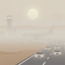 الحرارة والضباب تدفعان إلى إصدار تحذير جوي لمدة أربعة أيام قد يؤثر على رحلات الطيران في الإمارات