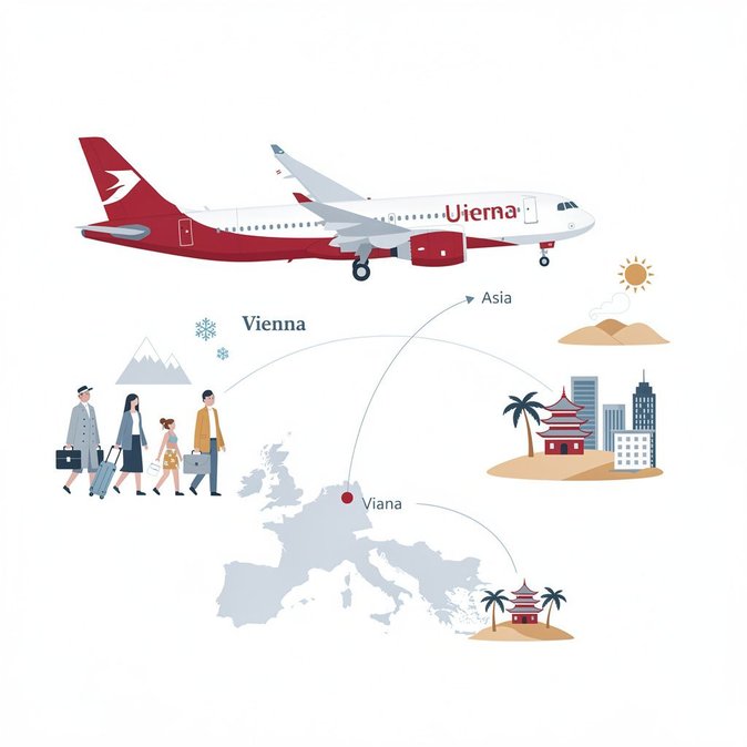 Austrian Airlines Adds 100 Extra Flights for Autumn Holidays and Ramps Up Winter Asia Network