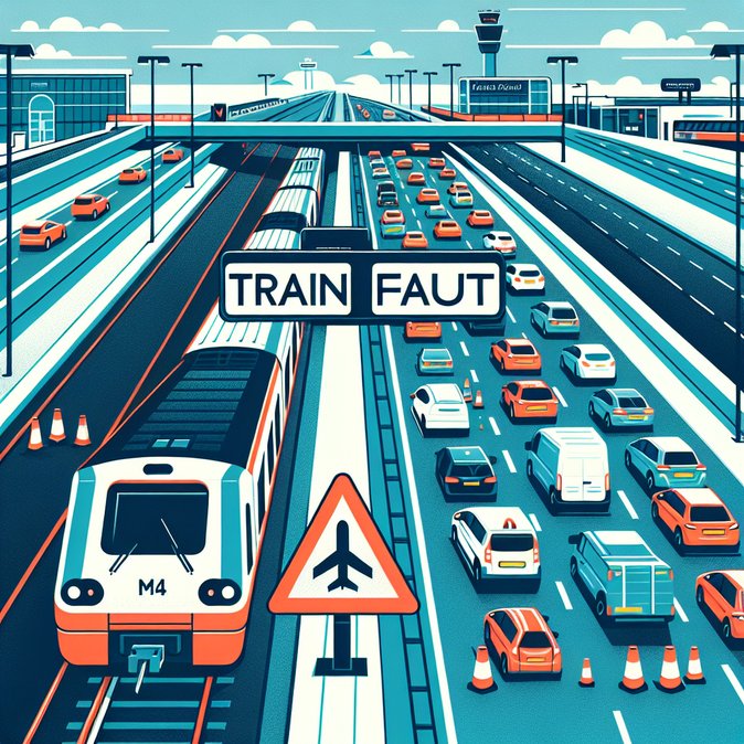 Early-morning signalling fault disrupts Heathrow rail links, delaying business travellers