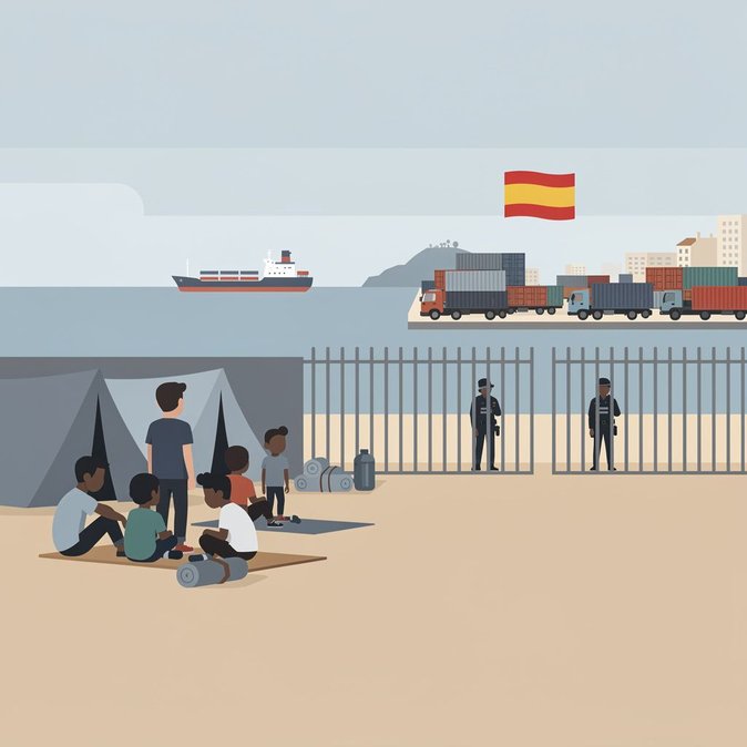 Government Says Up to 1,000 Unaccompanied Minors Still Sleeping Rough in Ceuta