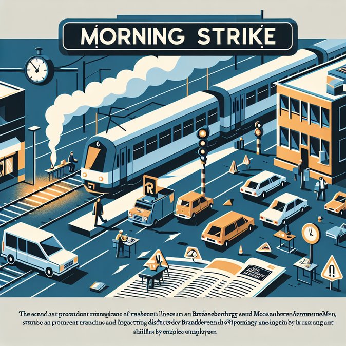 Rail Warning Strike Announced for 3 February Threatens Regional Links in Brandenburg and Mecklenburg-Vorpommern