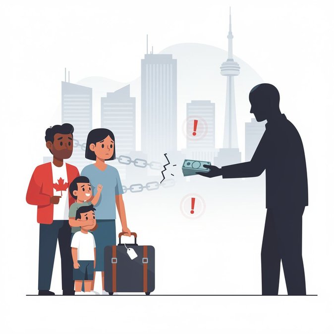 L’ASFC enquête sur près de 200 dossiers d’immigration dans la région de Toronto pour des liens présumés avec des extorsions