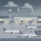 Severe thunderstorms delay more than 900 flights at Heathrow and Gatwick, NATS warns of rolling disruption